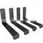 Heavy Duty Floating Shelf Brackets Support Wall Mounted Brackets Matt Black Decorative Shelves