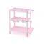 Grid design 3 layer plastic shoe and umbrella storage rack shoe rack