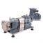 Factory Price  sanitary food grade rotary lobe pump with parts Mechanical seal for Chocolate Honey
