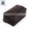 Matching Stitching Anthracite Fitting Zipper Closure Type Unisex Genuine Leather Toiletry Bag