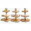 3 tier wood european style cake stands set for sale birthday theme luxury wedding cakes events dessert table