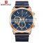 NAVIFORCE NF9148 Man Quartz Watch Luxury Waterproof Top Brand Fashion Leather Sport Watch