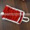 Crochet mug cover warm macrame Coffee Mug Cozy holder christmas pattern