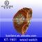 2015 fashion high quality profession Chinese wooden watch