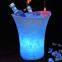 Popular Stereo Bass Subwoofer Speakers For Indoor Bar Party RGB Colorful Led Light Beer Buckets Ice Bucket Wireless Speaker