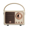 Fashion Portable Rechargeable Mini Wireless Speakers Multi Function TF Card FM Radio Loud Blue Tooth Retro Speaker