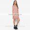 2016 spring hot sale fashion cotton dress design with high quality ladies western dress design D276