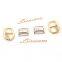 Fashion Bag Hardware Decoration Accessories Metal Nameplate Plate Custom Corrosion Resistant logo Bag Parts Accessories