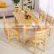 Customize 100% Solid Wood Restaurant Furniture, Pine Wood Table and Chair Wholesale                        
                                                Quality Choice