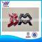 Custom plastic chrome auto emblem with sticker / stock emblem