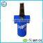 single bottle neoprene wine tote bag with custom logo