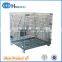 Warehouse foldable galvanized wire mesh container