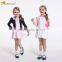 5CQ1550 Wa Boats Europe Style Children Girls Dresses 2015 New Arrival