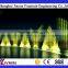 Outdoor large scale gas explosion fountain project with music and led light in the lake