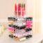 C163 Acrylic Rotary Cosmetic Lipstick Display Rack