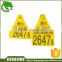 livestock equipment plastic cow cattle quadrate ear tag