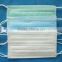 Disposable non woven surgical face mask 17.5cm*9.5cm, earloop facemask, tie on face mask