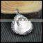 LFD-0063P ~ Wholesale Shell Paved Rhinestone Charms Pendants Jewelry Finding