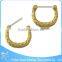 New Arrival Gold Plated Delicate Brass Nose Ring Piercing For Septum