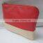 2015 fashional new style hot sale Clutch Handbag PU cosmetic bag zipper top