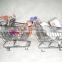 showcase mini shopping cart for mobile phone for kids