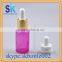 glass bottle primary color e smoking oil glass dropper bottle with spray cap                        
                                                Quality Choice