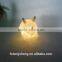 2016 new custom design cute pvc led toy animal shaped night lights