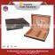 Top end custom wooden package for cigars