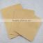 food grade stand up zipper kraft paper bag with clear window accept custom printing