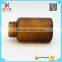 120g Safety Cap rouhd amber glass Medicine bottle for sale/pill bottle