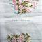 Amazing multi-color lace fabric floral organza fabric for african lace
