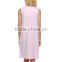 2016 most popular Womens Cotton Sleeveless free size Nightgown