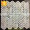 China white stone mosaic tiles cheap marble mosaic for walls