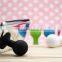 Security display silicone touch u mobile phone stand