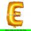 Wholesale 18" /32" /42" Alphabet Gold Plated Foil Balloon Letter