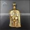 latest designs men's gold hip hop jesus face pendant