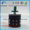 Yaming Cam switch LW6D-2/B071 changeover rotary switch 2 poles 3 positions 1-0-2 12 knots 5A AC380V DC220V sliver contacts