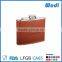 china top ten selling products Travel cigar case with stainless steel flask Leather Wrapped HF309