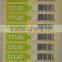 Customized 80g art paper self adhesive printing label