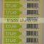 thermal roll barcode adhesive label sticker and removable sticker