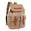 vintage canvas hiking backpack for teenage girls