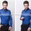 Light ice cream solid color latest shirt design for men 2016