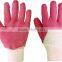 clean healthy flannel food grade latex gloves