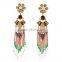 2015 pouplar Factory directly imitation fashion Alloy stone crystal Earrings