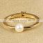 Opal Pearl Bangle Europe 18 K Gold Exaggerated Version Of Ms Wide Bracelet