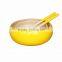 Fruit bowls, spun bamboo bowls for salad, decorative bowls with natural material