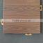 Deep Wood Grain Aluminum Decorative Ceiling Panel Aluminum Solid Wall Panel