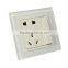 High Quality Cheaper 10A 250V 5 Holes Wall Switch Socket