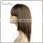 100% remy hair glueless silk top full lace wig F4/30 mixed color silk top full lace wig silky straight realistic full lace wig