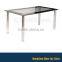 5mm black painted tempered coffee table top glass
